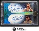 1/1 LARRY BIRD MAGIC JOHNSON 2019 PANINI EMINENCE ALL-DECADE DUAL AUTO PLATINUM