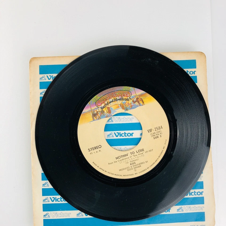 KISS - Shout It Out Loud - Live / Japan 7" Vinyl Single VIP-2584 Casablanca 1978 - Image 3 of 4