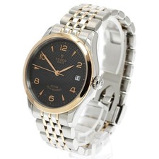 TUDOR 1926 91451 36mm SS/PG Black Dial Automatic Date Watch #C161 2