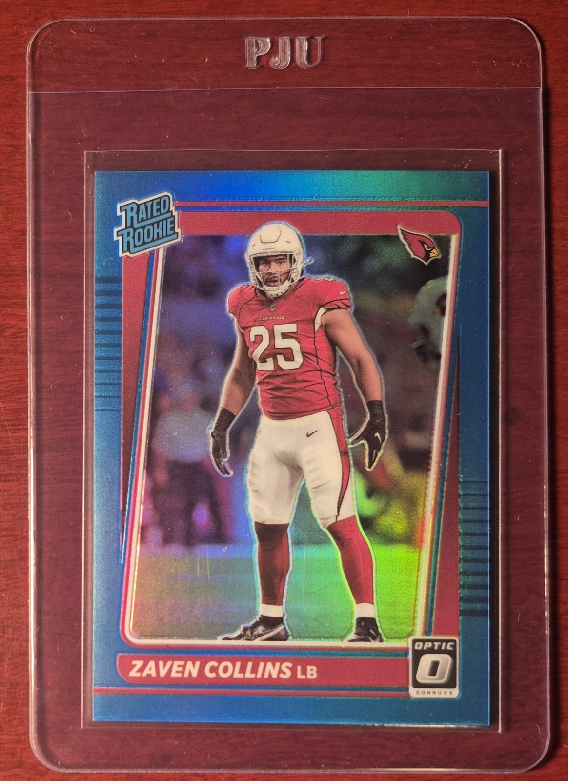 Zaven Collins Panini Donruss Optic #265 Aqua