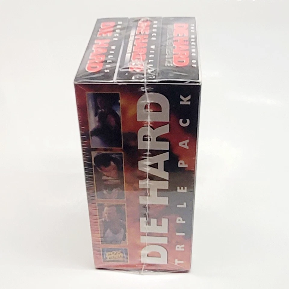 Die Hard Triple Pack (VHS, 1995) Bruce Willis Factory Sealed - Image 3 of 4