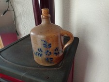 Antiker Krug, Keramik Schnapskrug,Spirituosen Krug, Steinzeug, Antik,alter Krug