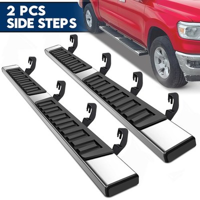 6'' Running Boards for 07-18 Silverado/Sierra 1500 2500 Crew Cab Side Step Bars