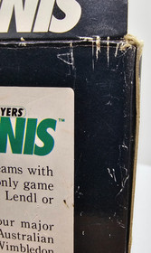 Top Players Tennis (Nintendo Entertainment System NES 1990) Complete No Foam CIB