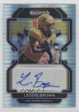 2023 Panini Prizm Draft Picks 2022 Update Hyper Leddie Brown #RA-LBR Auto 10rc