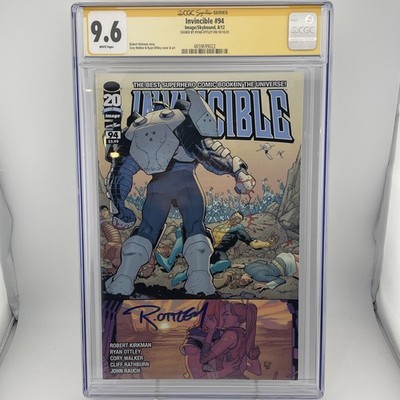 Invincible #94 CGC SS 9.6 Signed Ryan Ottley