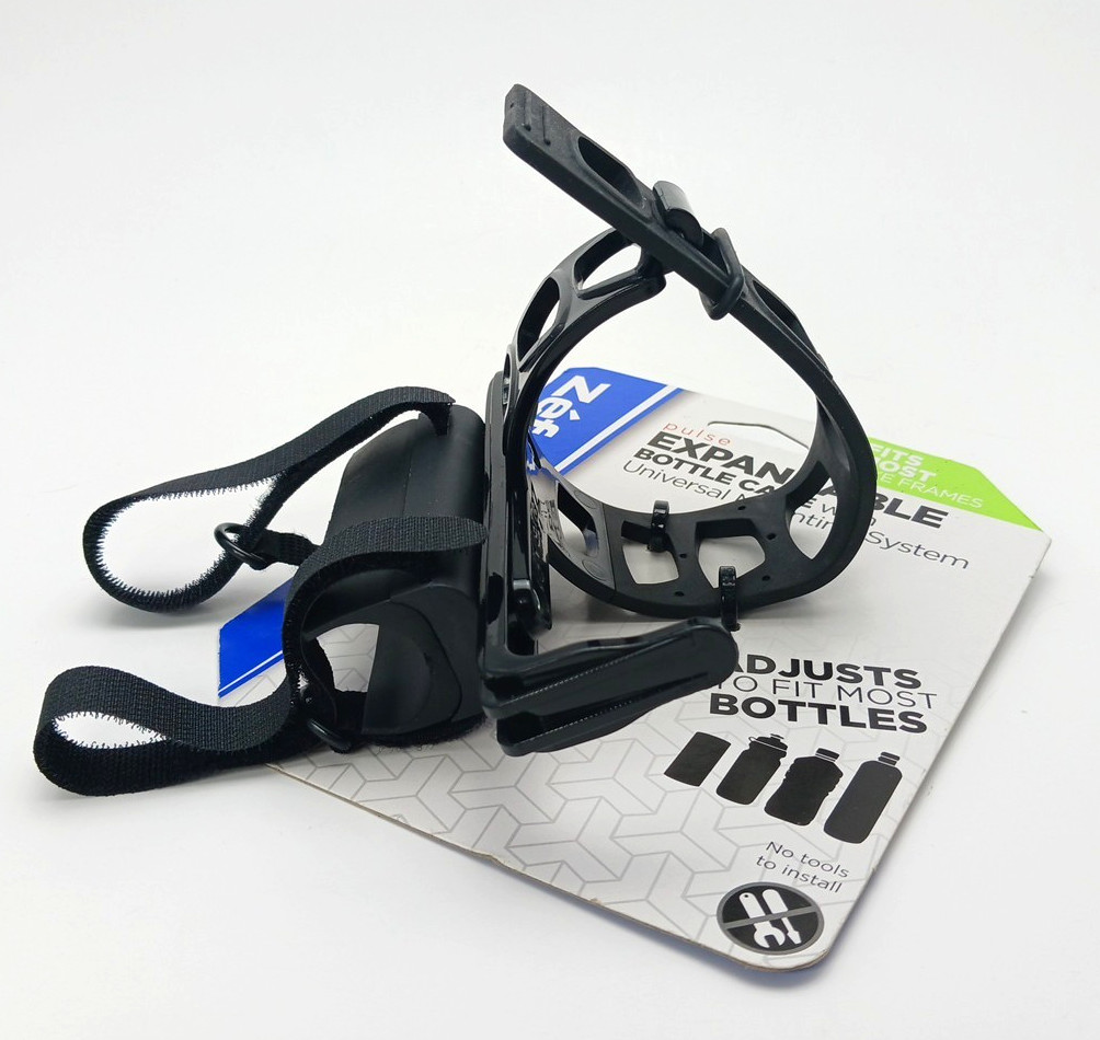 Zefal Pulse Expandable Bike Water Bottle Cage, Universal Mount, Easy Install