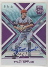 2016 Panini Elite Extra Edition Aspirations Purple 55/100 Tyler Eppler Auto 2p7