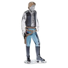 SWAROVSKI CRYSTAL DISNEY STAR WARS HEROIC "HAN SOLO" 5591308 RETIRED FREE POST