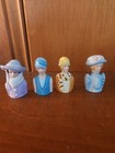 Vintage Avon Lady Head Thimbles Porcelain Ceramic Dated 1982-84 Lot of 8 — photo 3