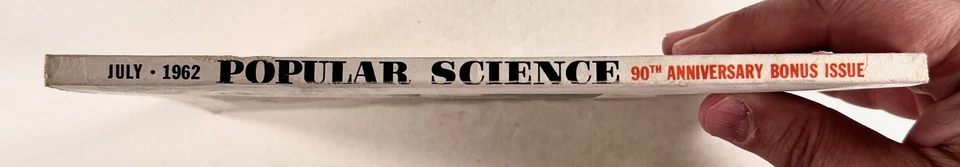 1962 Jul POPULAR SCIENCE Titan Missiles '63 CAR PREVIEW Nuclear Aircraft Carrier - Image 3 of 4