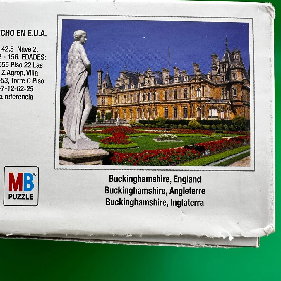 HASBRO 1000 PIECE JIGSAW PUZZLES "BUCKINGHAMSHIRE", ENGLAND 20 1/8" x 26 3/16" - Image 2 of 4