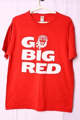  Go Big red  tee shirt large
