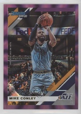 2019-20 Panini Donruss Holo Purple Laser 11/15 Mike Conley #97 v9t