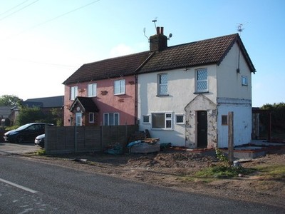 Photo 6x4 Houses on Holland Road Cook's Green/TM1818  c2017