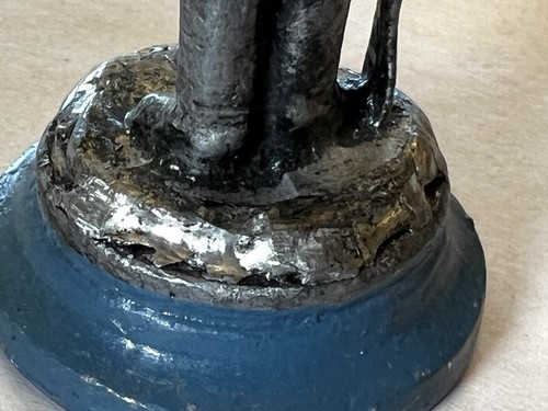 Vintage Civil War Union Soldier Heavy Lead 2.5” Chess Piece or Paperweight - Picture 8 of 11