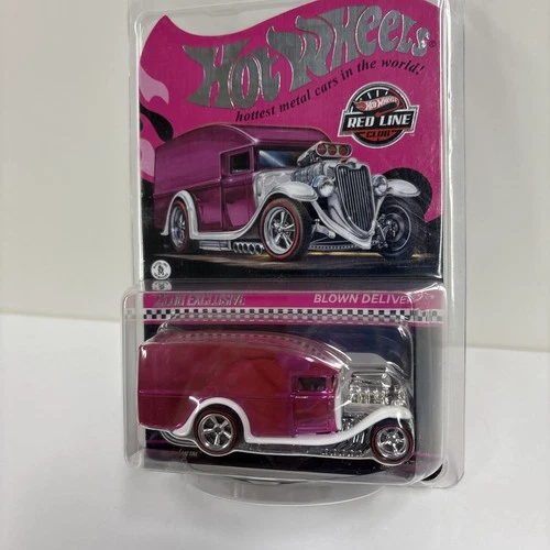 Hot Wheels 2022 RLC Spectraflame Pink Redline Party Car Blown Delivery Free Ship