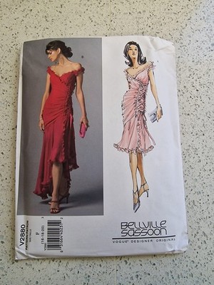 UNCUT Vogue Original Muster V2880 - Bellville Sassoon - Größe 16-18-20