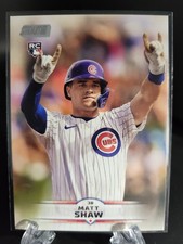 2025 Topps Stadium Club- Rookies Matt Shaw [Base] #65 (RC) Cubs