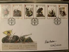 GB Isle of Man 2014 The Battle of Clontarf FDC with insert signed