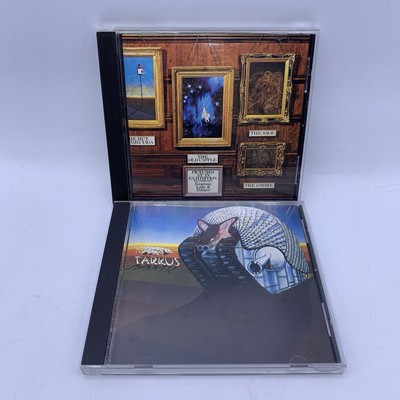 EMERSON LAKE AND PALMER - Tarkus (1971) & Pictures At An Exhibition (1972) 2 CDs