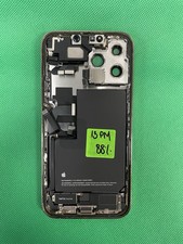 iPhone 13 Pro Max GOLD Housing w Small parts OEM Pull- Broken Back Glass- ASIS