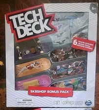 Lot of 2 Tech Deck Sk8shop Bonus Pack HOPPS and FLIP