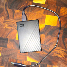 Western Digital My Passport 1TB Portable External HDD USB 3.0 Black Password