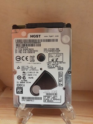 HGST Z7K500-500 HTS725050A7E630 500 GB 2.5'' SATA III Laptop Hard Drive