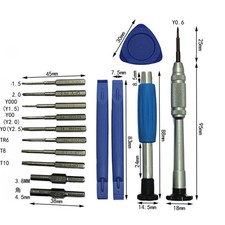 For Nintendo Switch SNES N64 NES Wii Triwing Screwdriver Repair Tool Kit 15 in 1