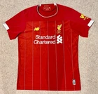 Authentic New Balance Liverpool F.C. 2019/20 Season Home Kit Shirt Mens Size M.