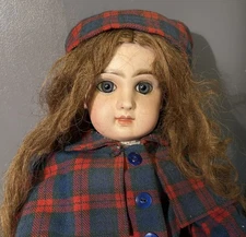 POUPÉE ANCIENNE JUMEAU BOUCHE FERMÉE TAILLE 9 BOITE D’ORIGINE