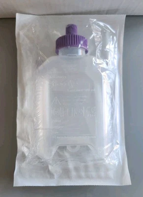 7x Nutricia Flocare Container 0.5L With Cap - Sterile Empty Latex Free