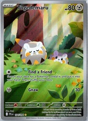 Togedemaru 104/094 Illustration Rare Phantasmal Flames