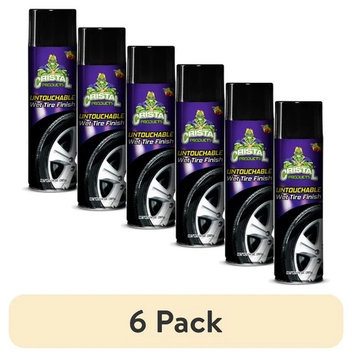 Cristal Product Untouchable Tire Wet Finish 13oz (6 PACK) Ever Gloss Tire shine - product listing photo