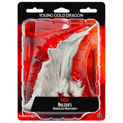 Wizkids Dd Nolzurs Marvelous Miniatures Young Gold Dragon