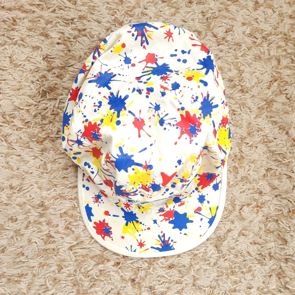 Sombrero en vivo de Plaza Sésamo de colección raro pintura para salpicaduras Big Bird Ernie Bert CTW Foto 2 de 4