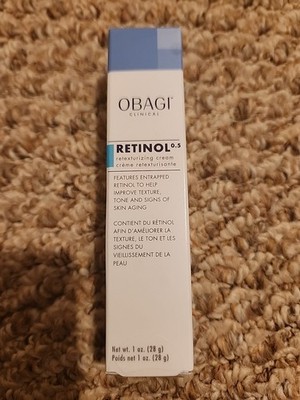 Obagi Clinical Retinol 0.5 New Sealed 1 Oz