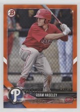 2018 Bowman Draft Orange 23/25 Adam Haseley #BD-81 uk2