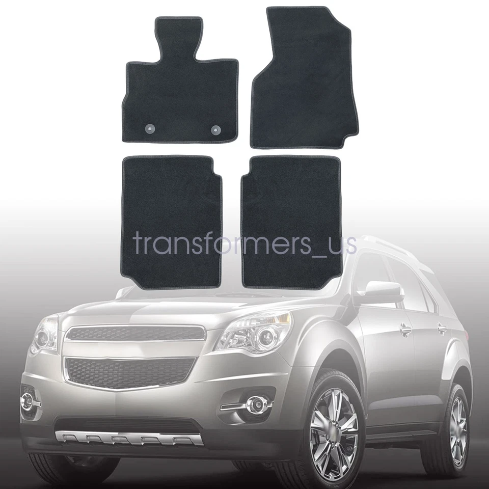 Alfombrillas de terciopelo de repuesto para terreno Chevrolet Equinox GMC 2010-2017 Foto 2 de 4