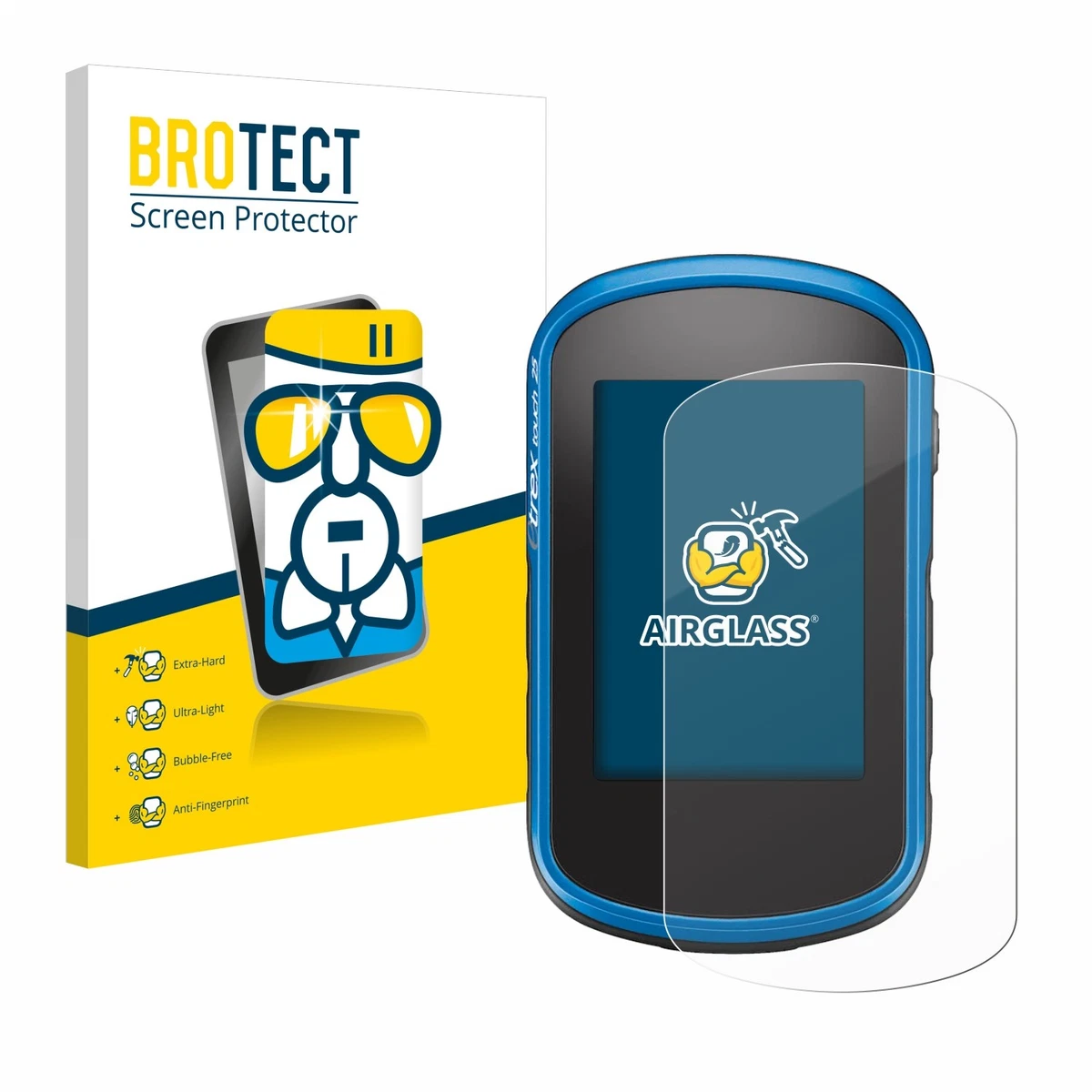 brotect Pellicola Protettiva Vetro per Garmin Dakota 20 Protezione Schermo [Durezza Estrema 9H, Chiaro