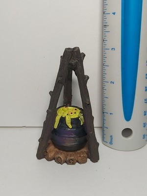 Ashland Tiny Treasures - 3'' Figurine - Halloween Witches Cauldron