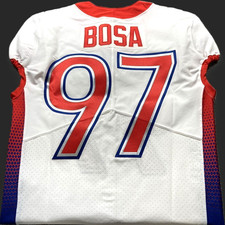 Los Angeles Chargers Joey Bosa GAME-ISSUED NFL Pro Bowl On-Field Jersey Inc.COA
