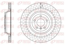 Disque de frein Mercedes 409