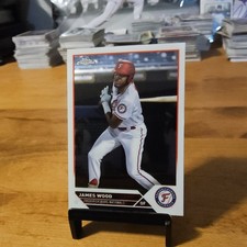 Topps Pro Debut Chrome James Wood #PDC-119 Fredericksburg Nationals Baseball