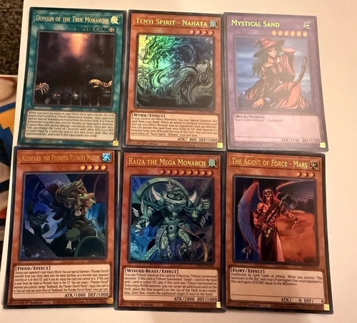 19 Holographic Yu-Gi-Oh Trading Cards - Picture 2 of 3