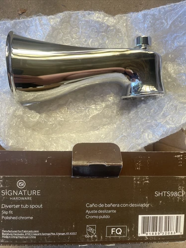 Signature Hardware 449844 Pendleton 6-1/4" Integrated Diverter - Chrome - Picture 1 of 5