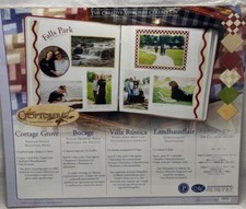 Creative Memories Cottage Grove Printed Photo Mounting Paper Pack NIP