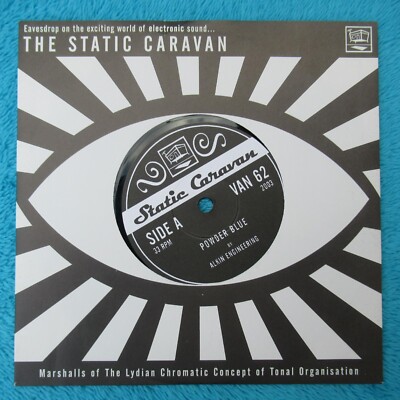 Alkin Engineering / Vector Lovers   Powder Blue / Tokyo Glitterati 7'' Vinyl IDM