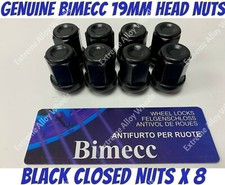 Alufelge Bimecc B geschlossene Muttern x 8 M12x1.5 Opel Ascona Kadett Karl Manta